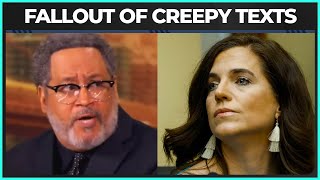 CNN Panelist REFUSES To Take Responsibility For Creepy Texts To Nancy Mace [upl. by Namilus]