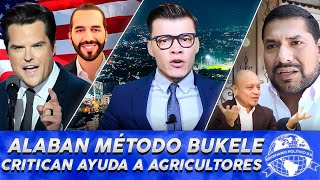 Matt Gaetz vuelve a elogiar a Nayib Bukele  Marvin Aguilar dice “Método Bukele” es pacto con maras [upl. by Sophi]