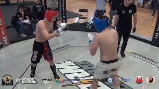 Puchar Europy MMA 2024 Kadet 61 kg Krypel G vs Rutkowski K [upl. by Latnahs]