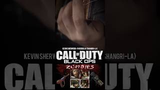 Kevin Sherwood  Pareidolia guitar cover CallofDuty KSherwoodOps fyp codzombies blackops1 [upl. by Eslud]