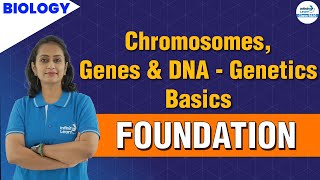 Chromosomes Genes amp DNA  Genetics Basics  Class 10 Science  Infinity Learn Class 9amp10 [upl. by Trebliw]