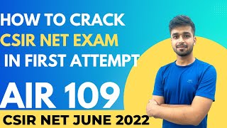 How to crack CSIR NET exam in first attempt  AIR 109  VIVEK MATHS [upl. by Niel974]