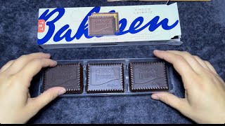 ASMR German Bahlsen Choco Leibniz Chocolate Biscuits [upl. by Rayham759]