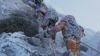 Mount Everest avalanche shows guides face dangerous risks [upl. by Aillimat616]