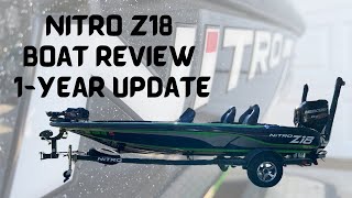 NITRO Z18 Boat Review UPDATE  ONE YEAR WITH MY BOAT [upl. by Matuag711]