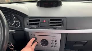 How to enter radio code cdr2005 Opel vauxhall [upl. by Akirrehs344]