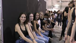 Casting  Elite Model Look France 2019 à Paris [upl. by Gulick]