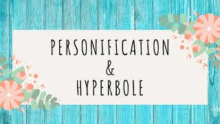 Personification amp Hyperbole with Teacher Calai [upl. by Mayberry]