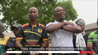 Sharpeville Massacre Commemoration 2024  Political formations address crowd at Memorial Garden [upl. by Nonnaihr762]