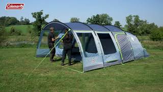 Coleman® Meadowood 6L Tent Pitching [upl. by Raskind205]