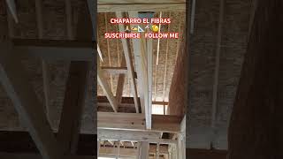 ALGUIEN MAS LOS HA ECHO FIBRAS chaparroelfibras construction construccion trayceiling tips [upl. by Halford213]