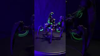 Triarch stalker glow Triarchstalker necrons necron warhammer warhammer40k miniature glow [upl. by Enehs]