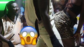 MUST WATCH Amerado GRNDS A Fan On Stage During A Performance 😲🤯 [upl. by Eivod]