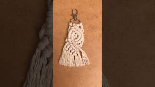 Macrame keychain [upl. by Teriann126]