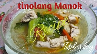 tinolang manok recipelutong bahay [upl. by Schott]