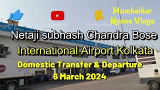 Netaji Subhash Chandra Bose International Airport Kolkata 6 Mar 24 nscb kolkata airport airports [upl. by Borchert66]