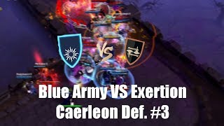 Albion Online GvG Blue Army vs Exertion Caerleon Def [upl. by Khudari]