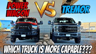 2024 Ford F250 Tremor VS RAM 2500 Power Wagon Has Ford Finally Caught Up To RAM HD [upl. by Aym]