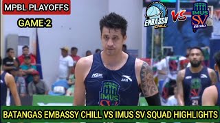 MPBL PLAYOFFS  BATANGAS VS IMUS HIGHLIGHTS  GAME 2 BEST OF THREE SERIES mpbl mpblhighlights [upl. by Liesa904]