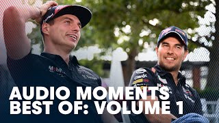 Audio Moments  Best of Volume 1 with Max Verstappen and Checo Perez [upl. by Hartzel]