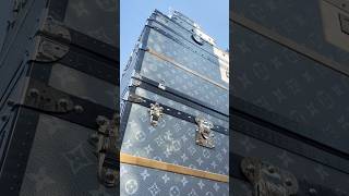 Louis Vuitton Transforms Fifth Avenue Store Into Giant Trunk shorts beautiful travel explore [upl. by Aalst627]