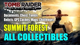 Tomb Raider  Summit Forest All Collectibles [upl. by Yetsirhc]