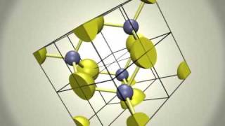 ZincBlende Sphalerite Lattice or ZincIron Sulfide Lattice [upl. by Bondon292]