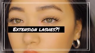 ARDELL EXTENSION FX LASHES REVIEW [upl. by Dex]