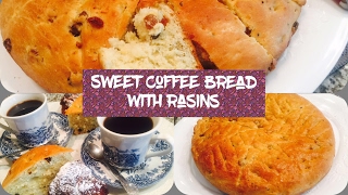 How To Make Holiday Sweet Himbasha Coffee Bread With Raisins [upl. by Gibbon]