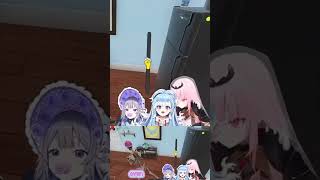 Kobo and Biboo MICROWAVE themselves vtuberclips vtuber hololive [upl. by Kenward647]