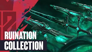 Valorant Ruination Skins Showcase  Valorant Ruination Collection [upl. by Anol]