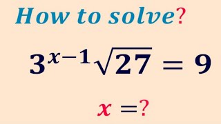 A beautiful exponents math problem [upl. by Pokorny53]