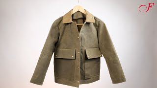 Waxed canvas jacket [upl. by Eiznikcm]