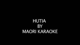 Hutia  guitar instrumental Maori Karaoke [upl. by Yesima992]