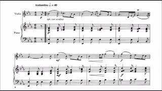 Maria Theresia von Paradis  Sicilienne for violin and piano audio  sheet music [upl. by Kylah912]