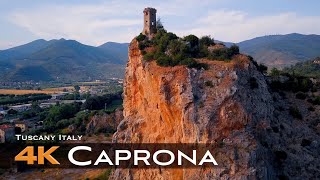 CAPRONA Pisa 🇮🇹 Drone 4K Aerial  Tuscany Italy [upl. by Elbas]