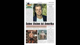 Zeitungsartikel über mich 🦾 seideineigenersuperhuman fitnessathlete fitness fitnessmotivation [upl. by Horvitz]