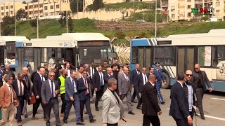 Visite Du Ministre Des Transports à TiziOuzou … Détails … [upl. by Eidroj249]