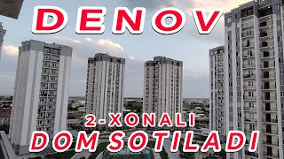 DOM SOTILADI 2XONALI DENOV 16ETAJKALI YANGI DOMLARDAN  SURXONDARYO VILOYATI DENOV [upl. by Nyral35]