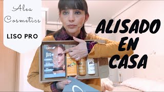 Alisado en casa ALEA COSMETICS [upl. by Nolrah]