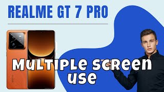 Split Screen How to use multi screen Realme GT 7 Pro  Split screen setting  Multiple screen use [upl. by Krystal]