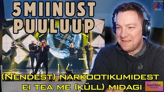 American Reacts to 5Miinust amp Puuluup quotNendestquot 🇪🇪 National Performance  Estonia EuroVision 2024 [upl. by Adamis359]