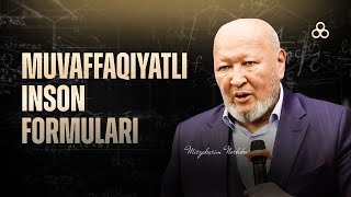 Muvaffaqiyatli inson formulasi [upl. by Mccully]