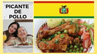 PICANTE DE POLLO  Comida BOLIVIANA [upl. by Yllac]