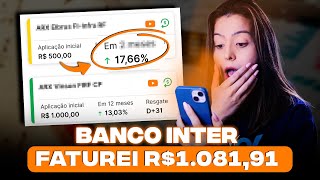 5 INVESTIMENTOS de BAIXO e MÉDIO RISCO no BANCO INTER [upl. by Torry561]