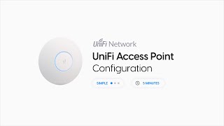 How to Configure Ubiquiti UniFi Access Point [upl. by Bennir]