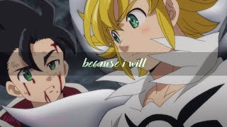 Meliodas amp Zeldris  Finns ingen utväg Theres No Way Out [upl. by Aelyak901]