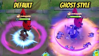 Zoroark Default vs Ghost Style Holowear Comparison  Pokémon Unite [upl. by Cath178]