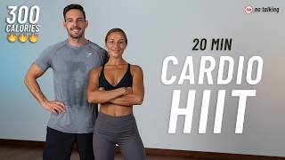 20 MIN CARDIO HIIT WORKOUT  Full Body No Equipment No Repeats [upl. by Albert609]