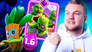 16 ELIXIR CHEAPEST LOG BAIT DECK IN CLASH ROYALE [upl. by Haroldson700]